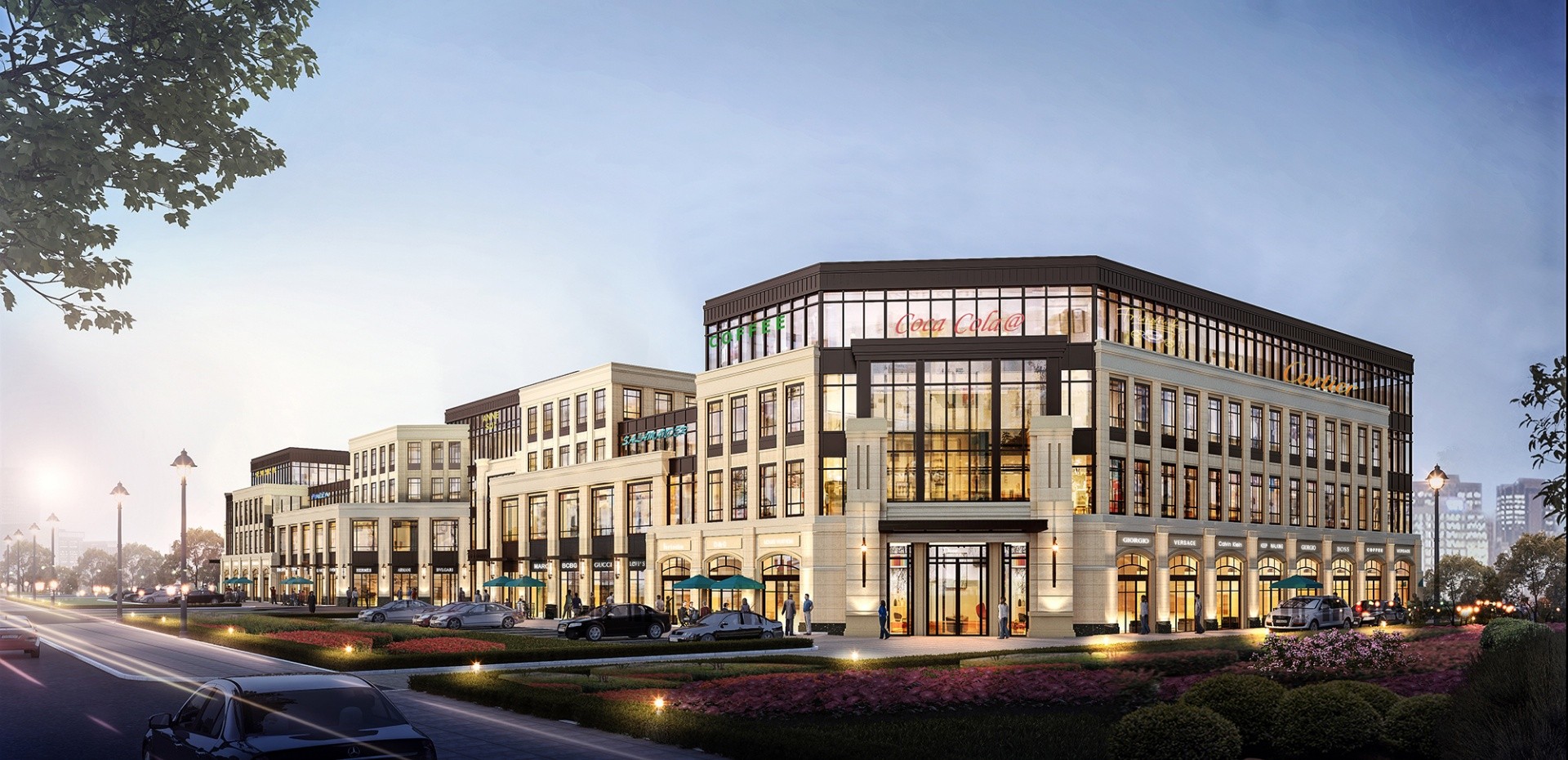 平湖如意路商業(yè)街區(qū)