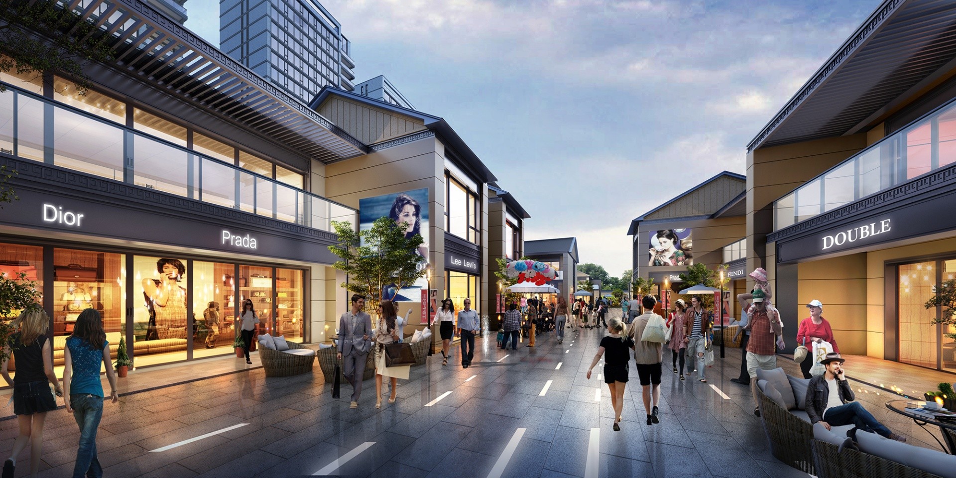 鳳起潮鳴商業(yè)街區(qū)