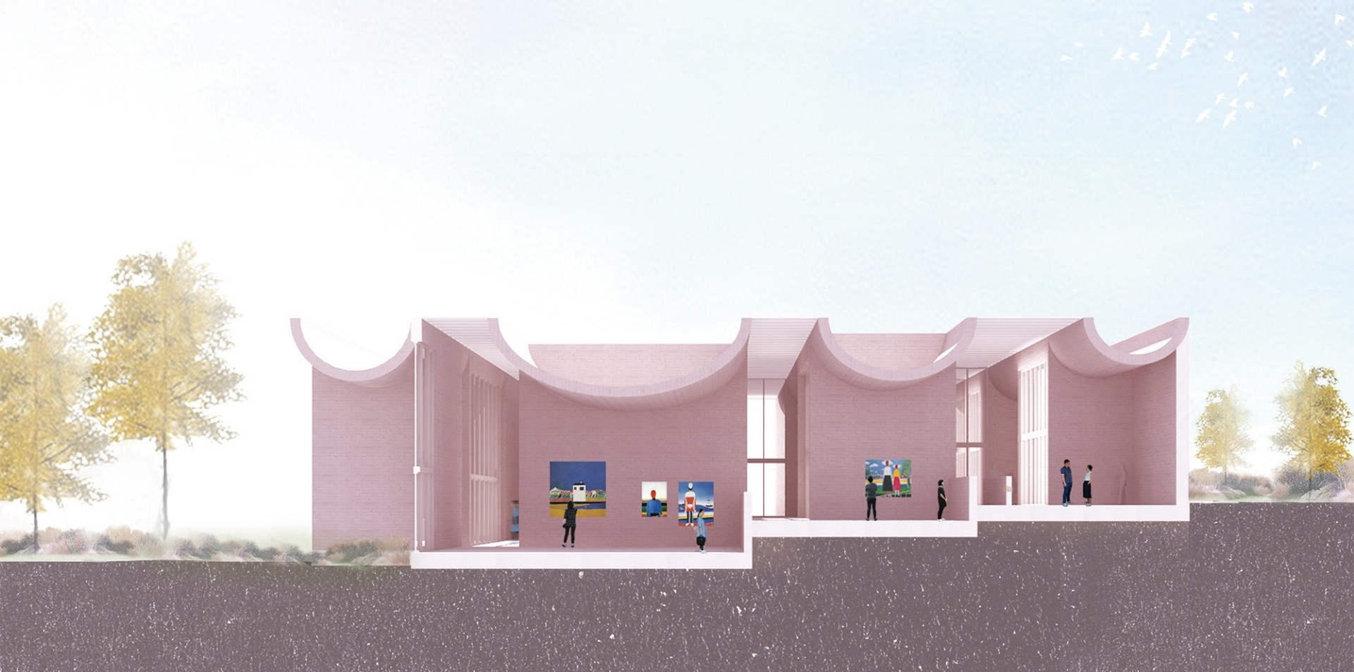 嘉興天鵝湖美術(shù)館