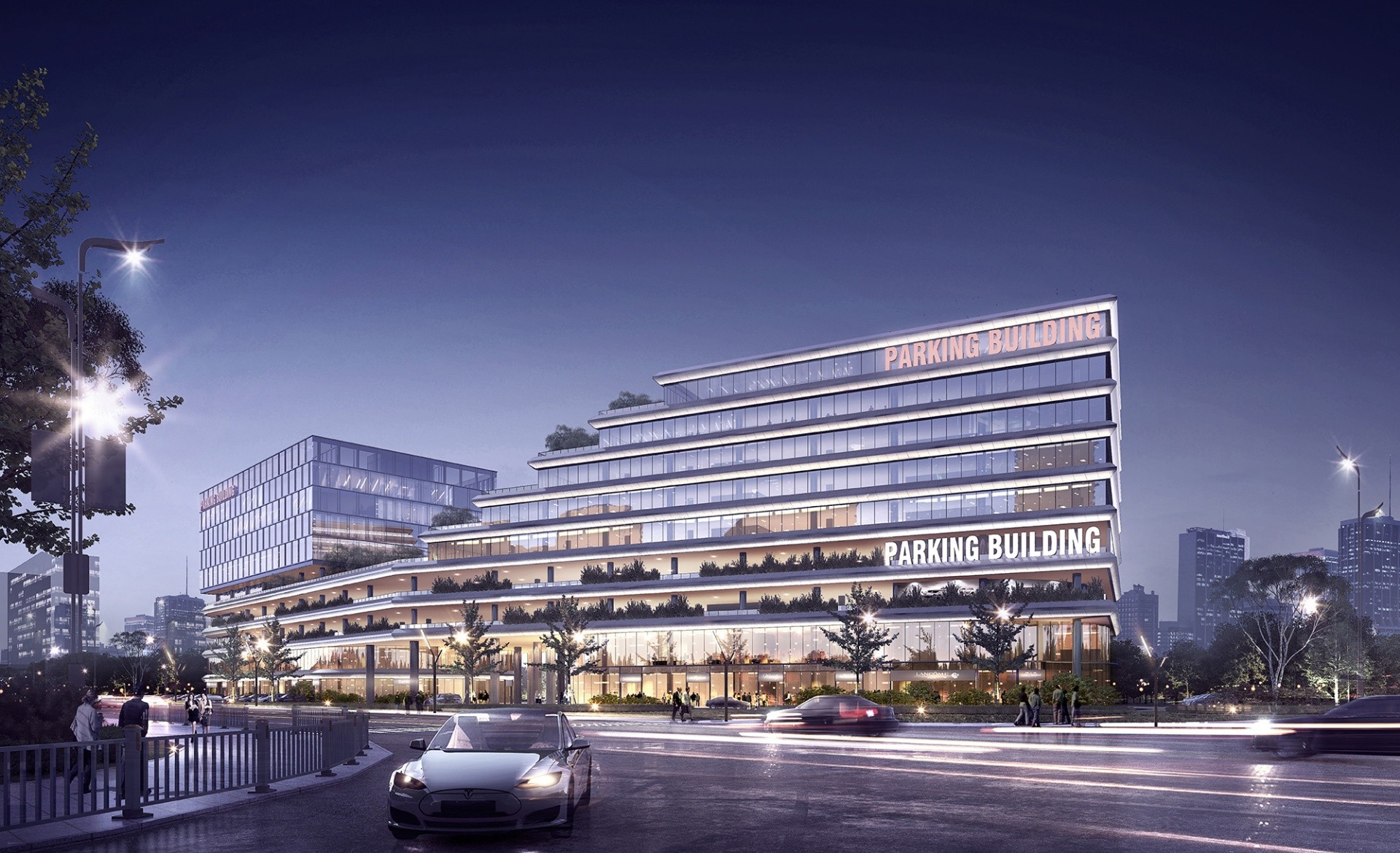 科技城停車樓
