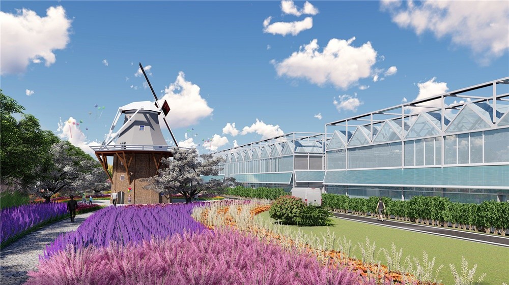 上海松江薔卉花卉生產(chǎn)基地規(guī)劃設(shè)計