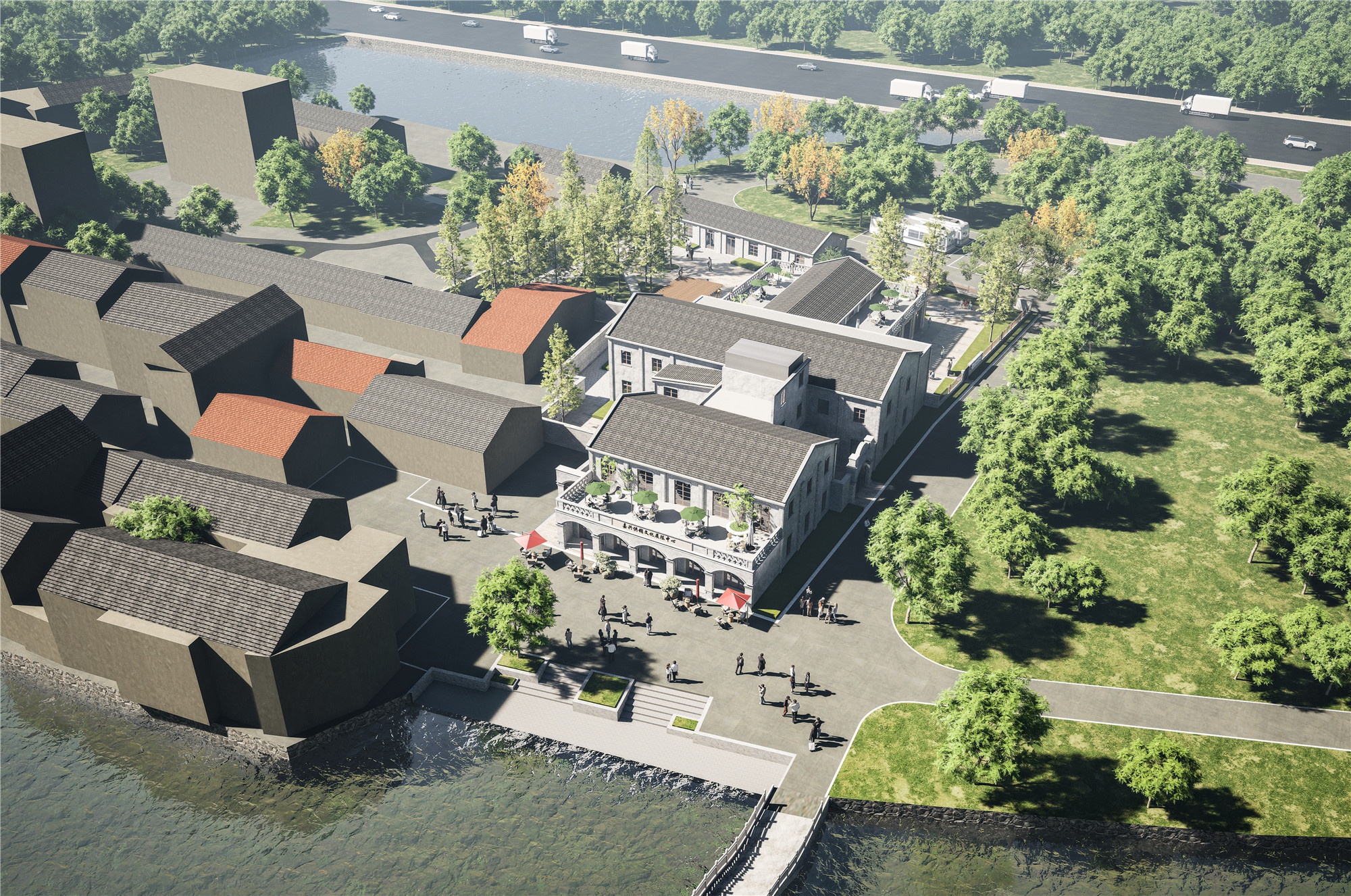 橋東街75號原“塘匯繭站”更新提升項目