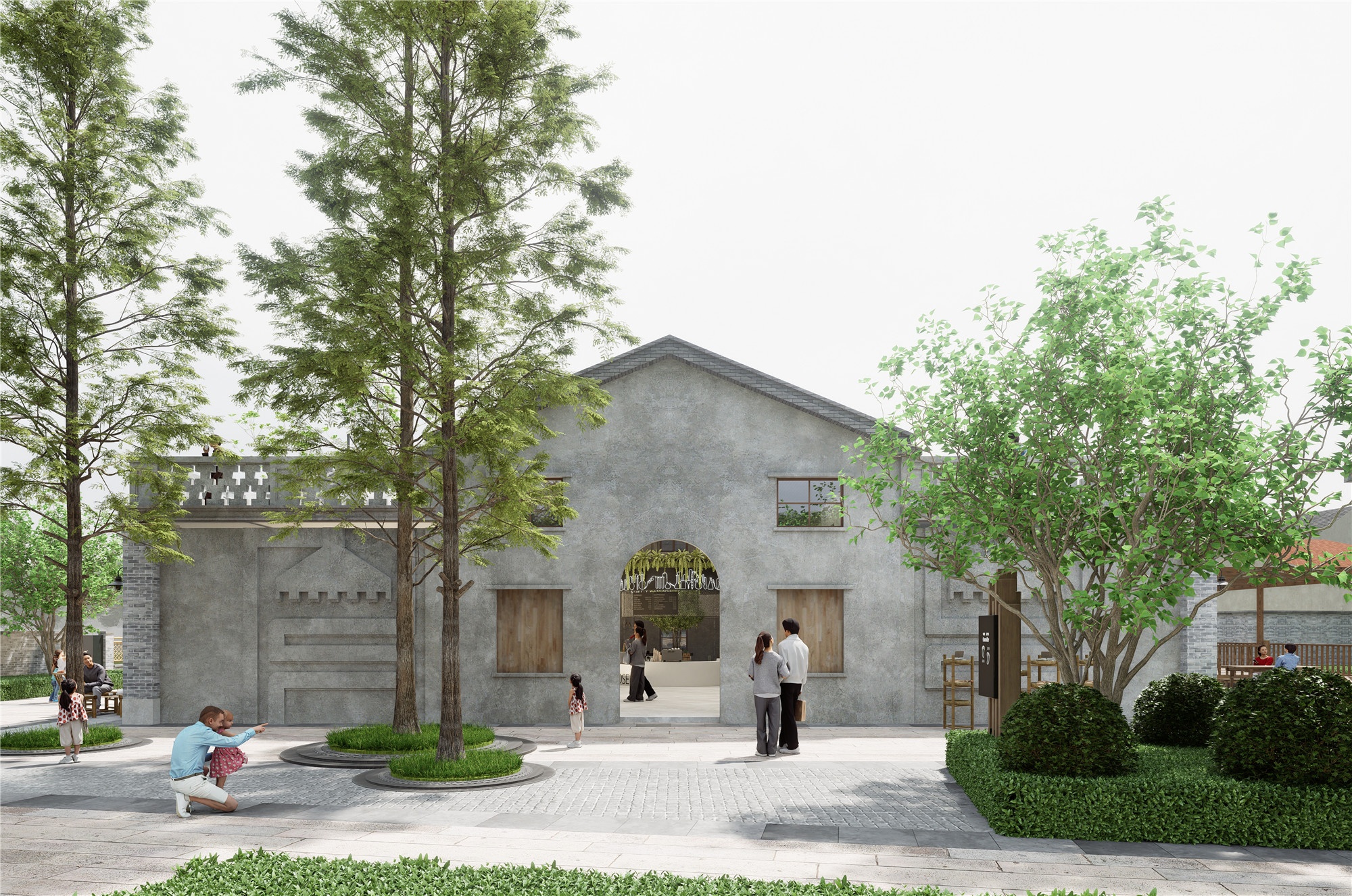 橋東街75號原“塘匯繭站”更新提升項目