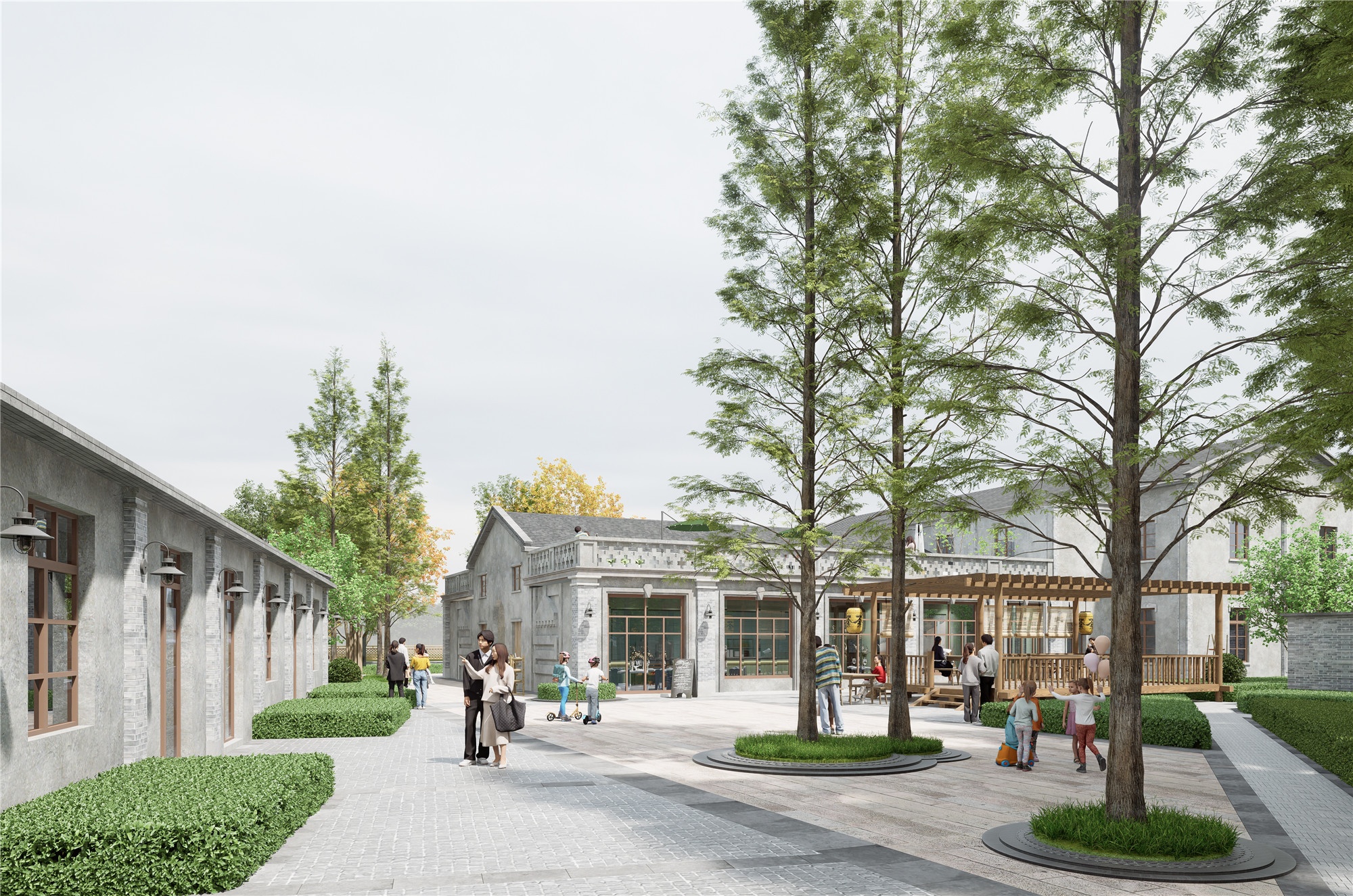 橋東街75號原“塘匯繭站”更新提升項目