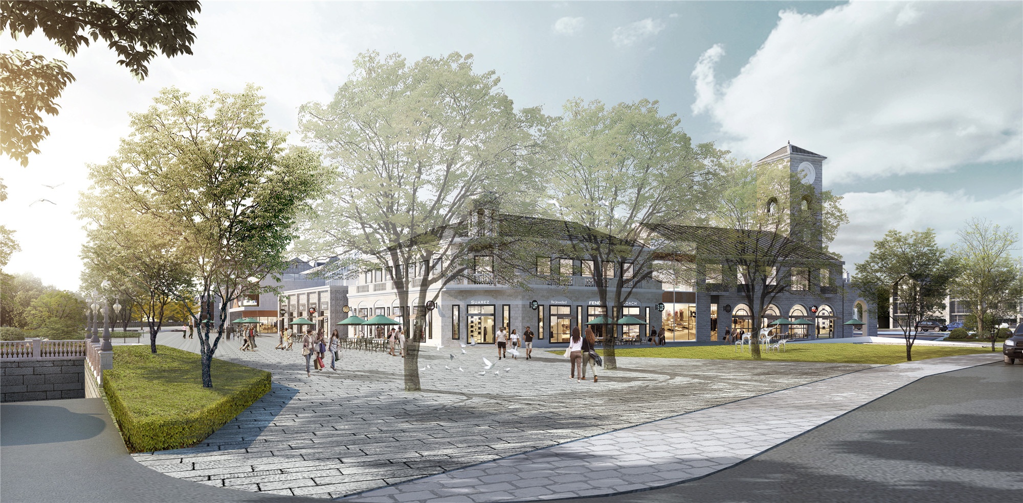 梅灣街東區(qū)商業(yè)街