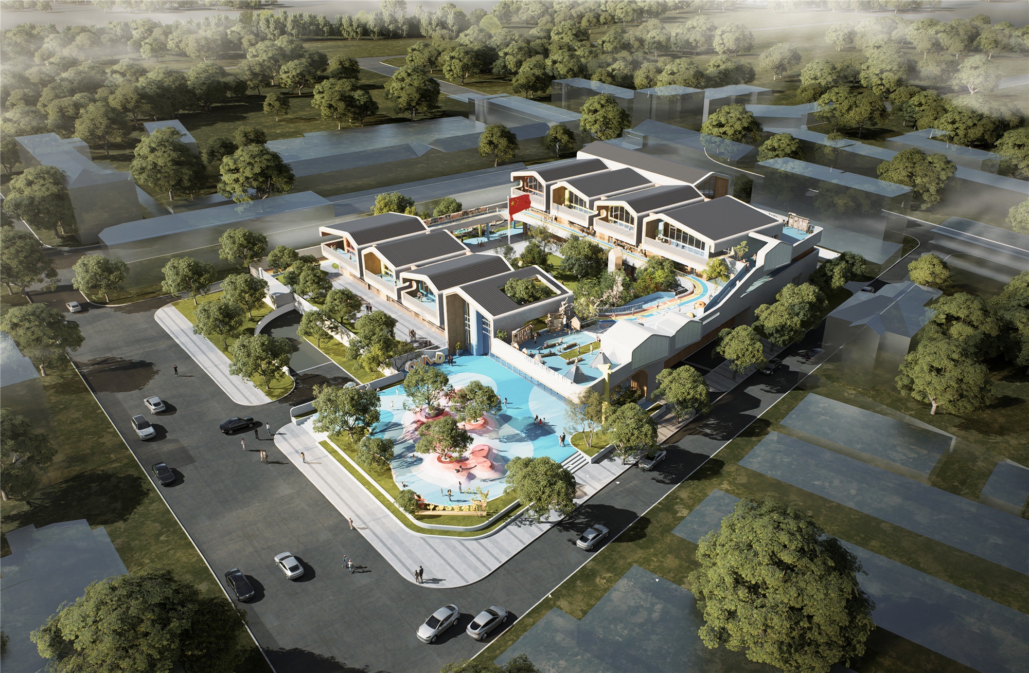 鳳橋鎮(zhèn)新篁片區(qū)幼兒園