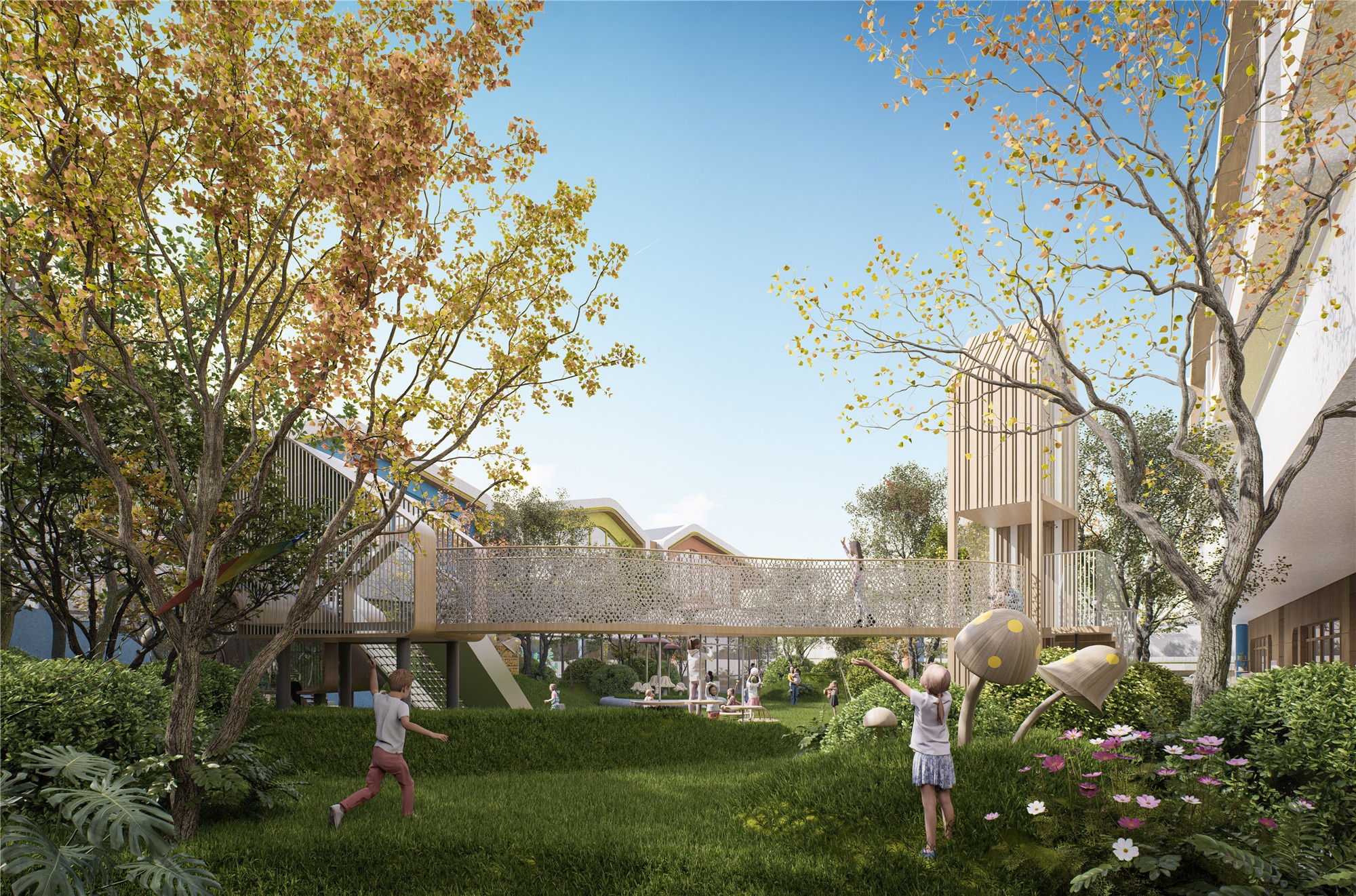 鳳橋鎮(zhèn)新篁片區(qū)幼兒園