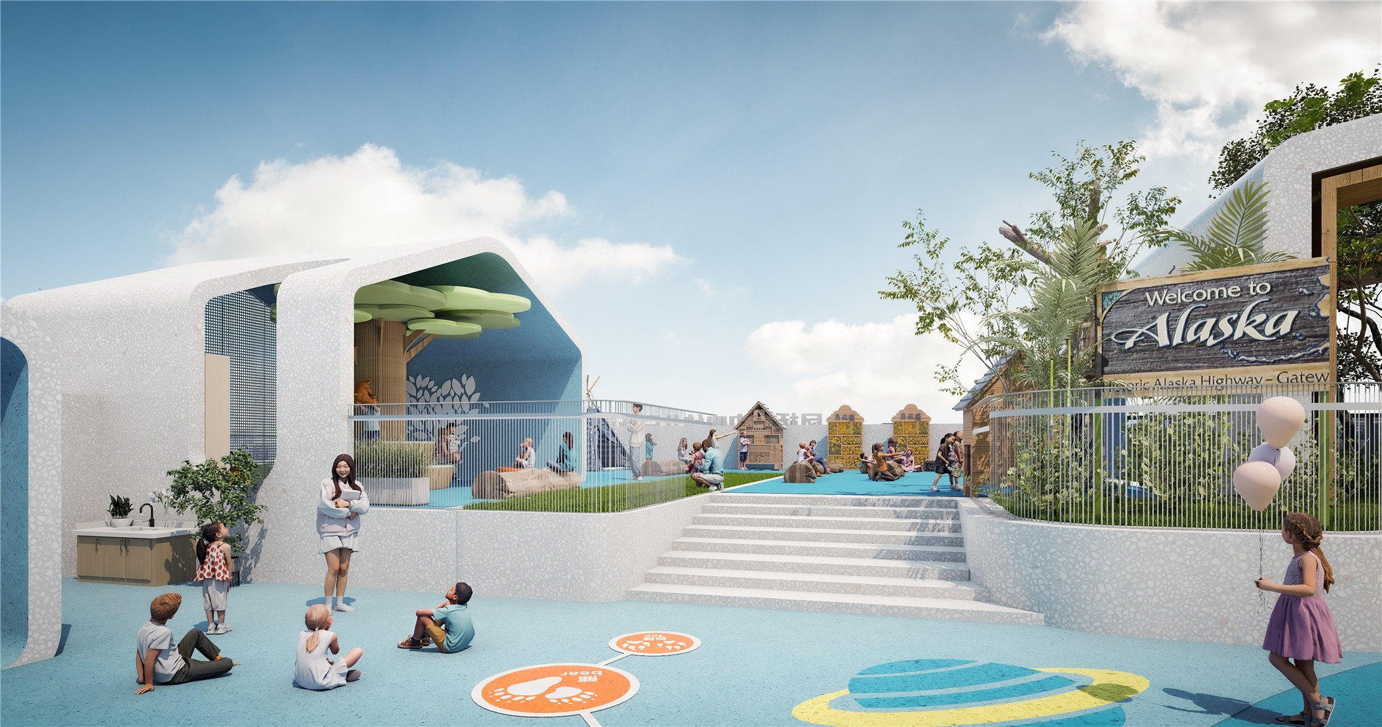 鳳橋鎮(zhèn)新篁片區(qū)幼兒園